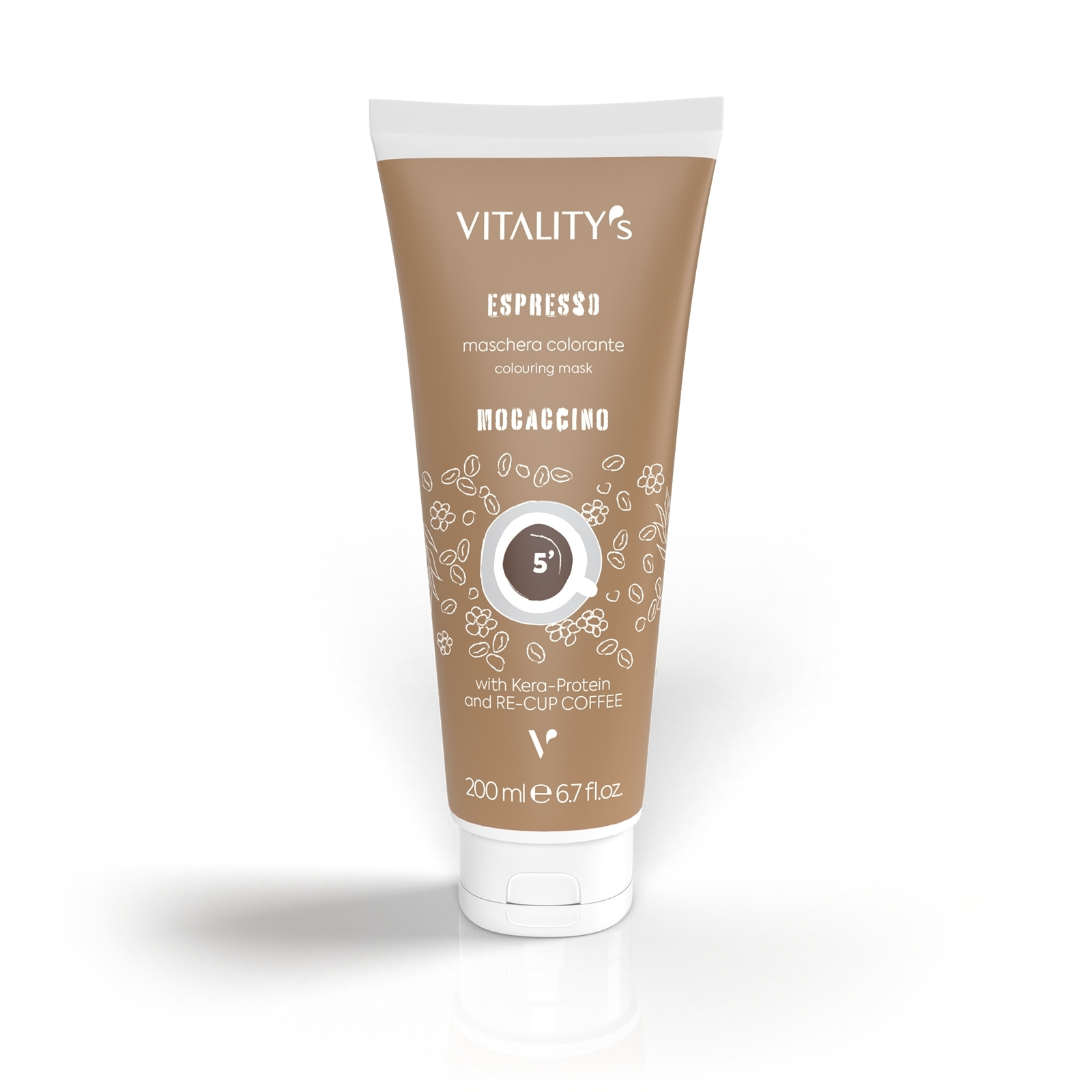 ماسك صبغة إسبريسو بلون موكا تشينو