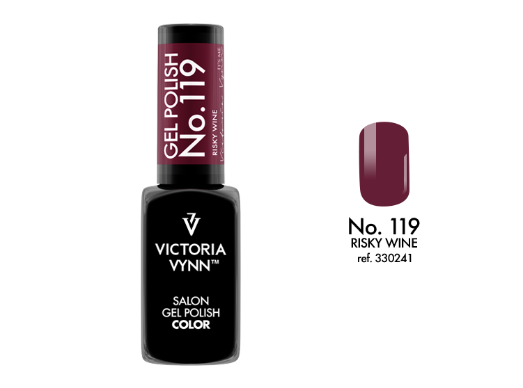 طلاء اظافر من فيكتوريا فين من رقم 119