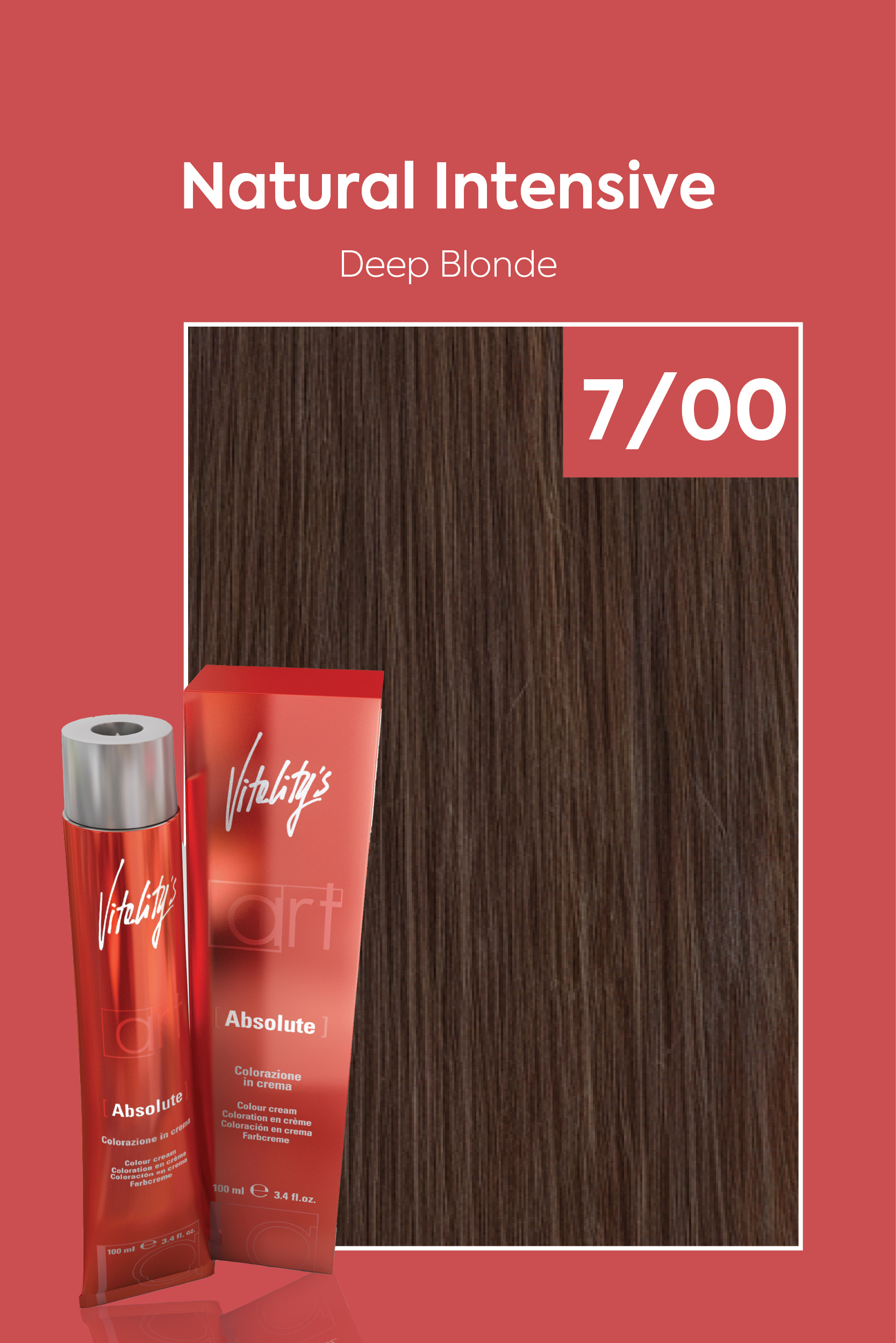 صبغة شعر من فيتاليتي رقم 7/00 اشقر عميق